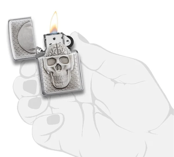 skull with brain surprise