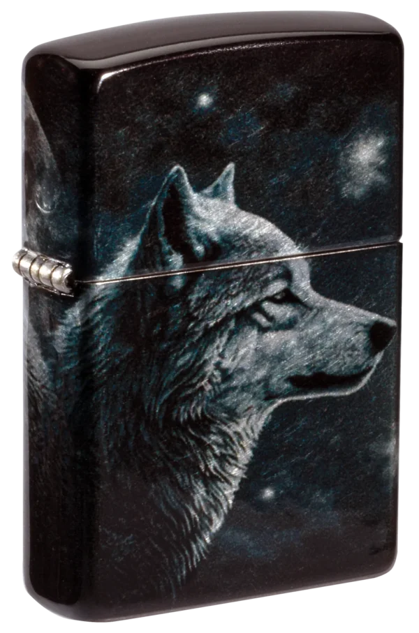modèle loups à la lune
