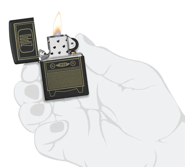 zippo vintage tv design