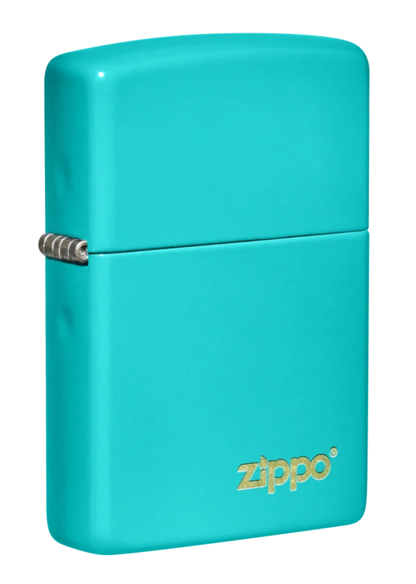flat turquoise with logo