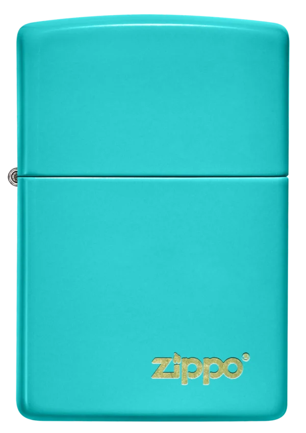 flat turquoise with logo